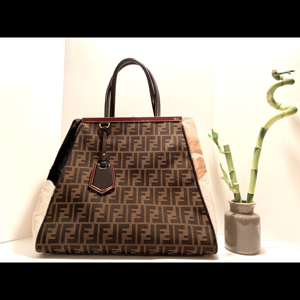 Fendi Ponyhair Tote Bag
